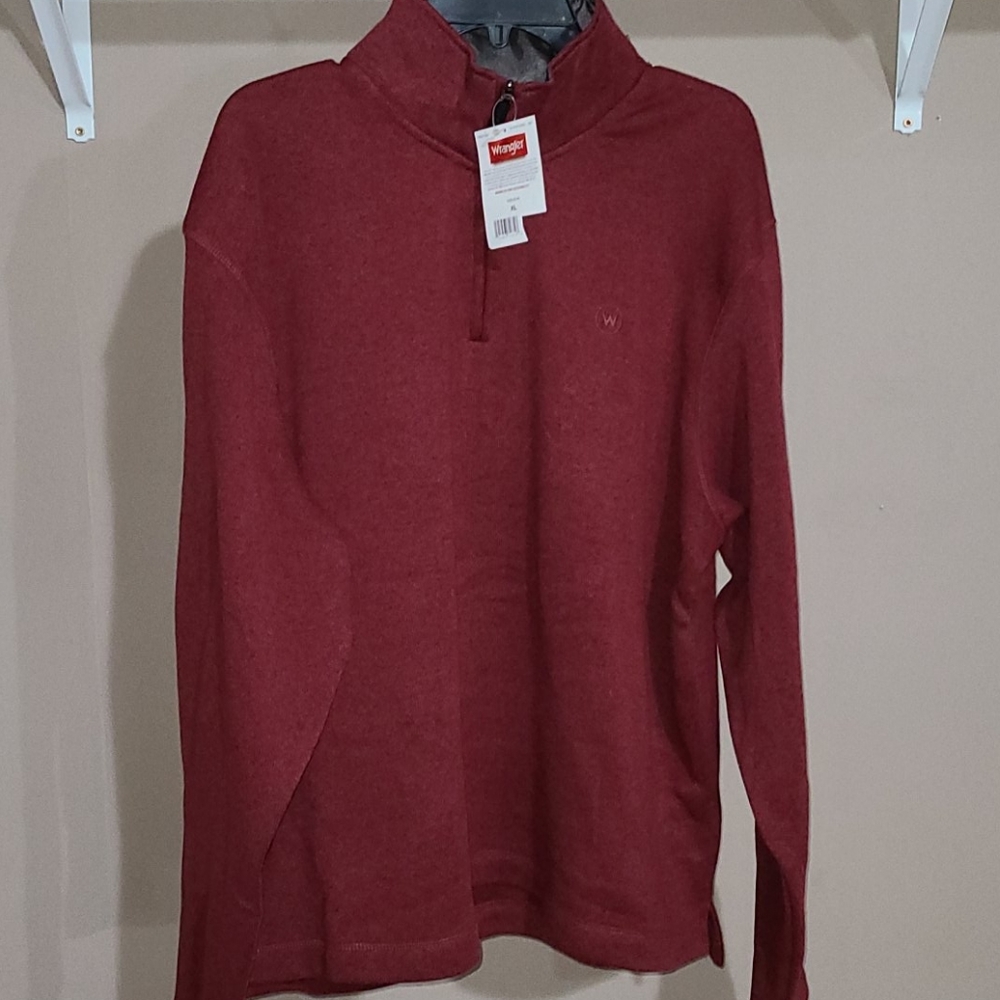 Men's Wrangler Pullover Sweatshirt, Size XL